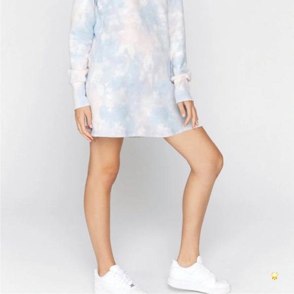 SIZE M SPIRITUAL GANGSTER TIE DYE OLIVIA SWEATSHIRT DRESS - Picture 7 of 15